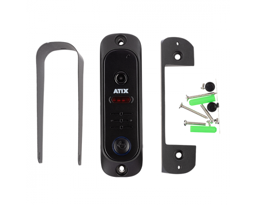 Вызывная панель AT-I-D11C Black – накладная AHD-камера с ИК-подсветкой, ATIX